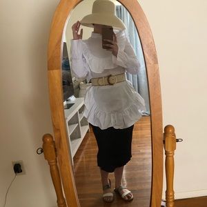 Love anything big hats and wide belts